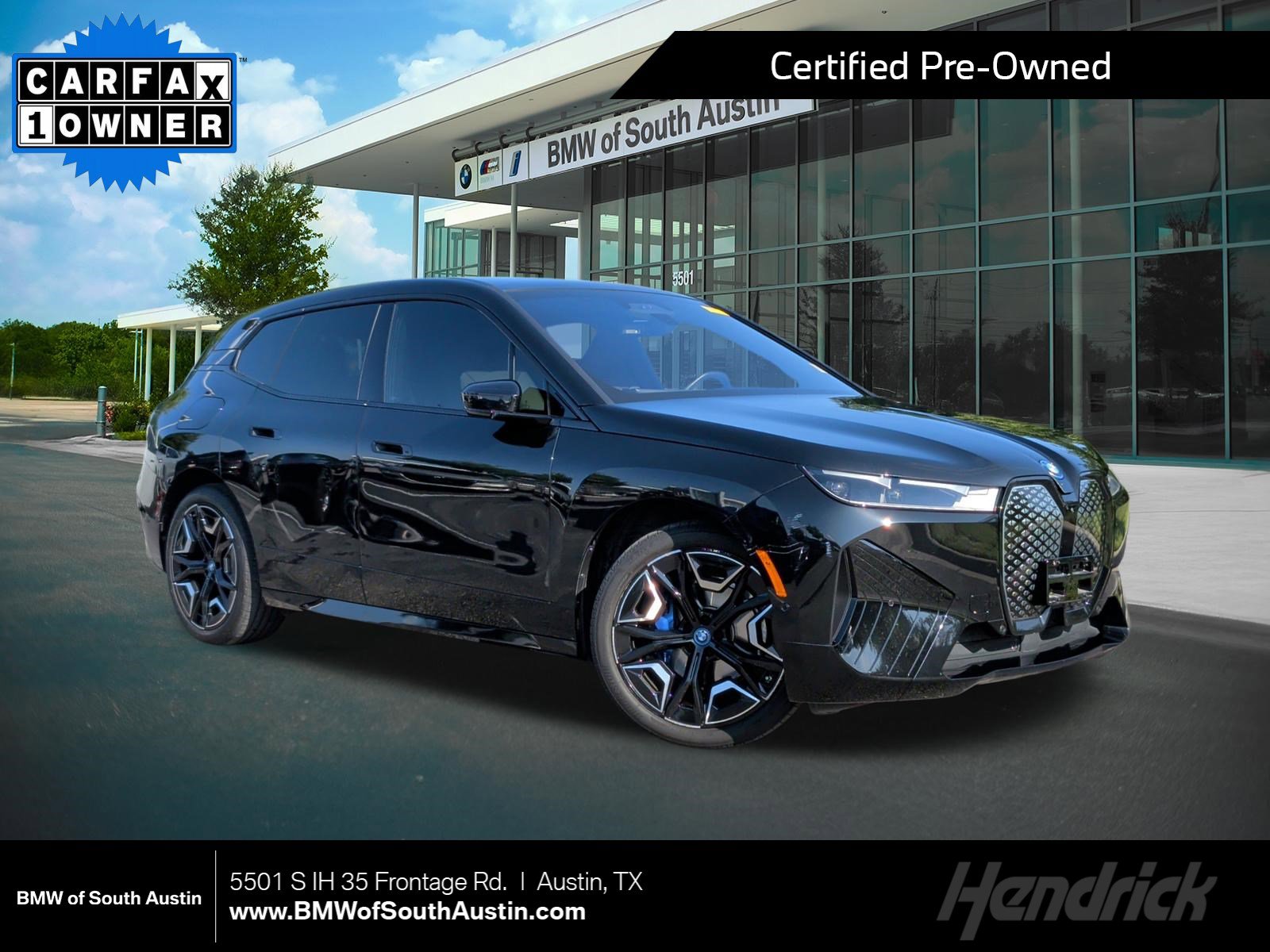 Certified 2024 BMW iX xDrive50 w/ Sport Package