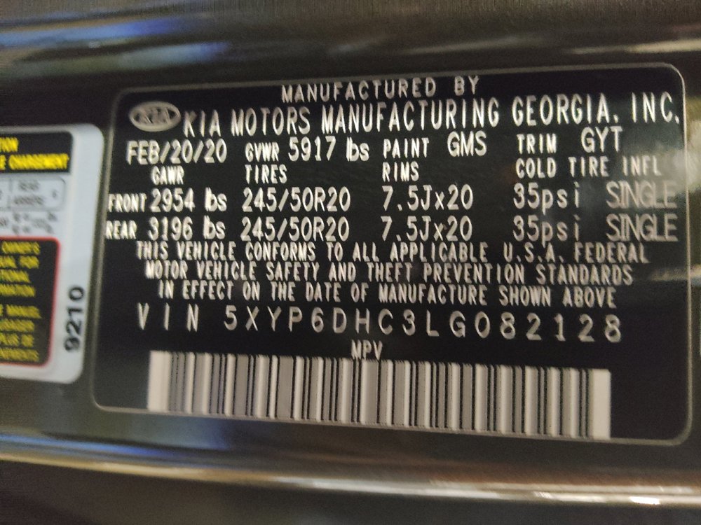 Used 2020 Kia Telluride S w/ S 8 Passenger Seating Package AWD/4WD image 33