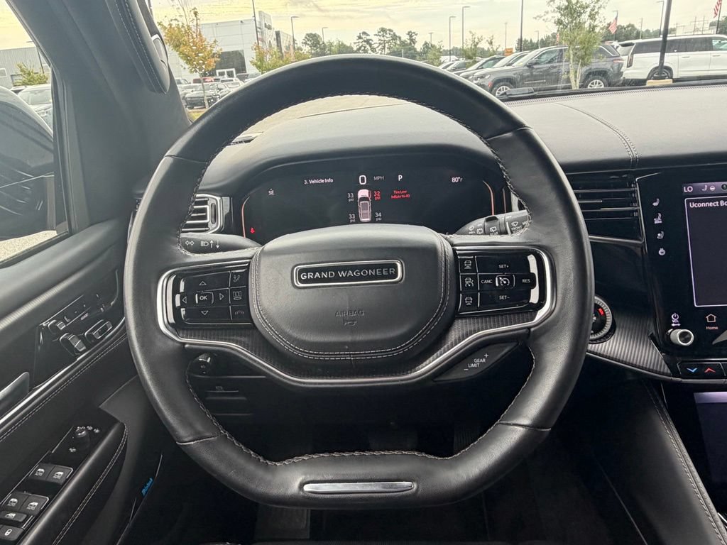 Used 2024 Jeep Grand Wagoneer Series II Obsidian w/ Quick Order Packagew 28T AWD/4WD image 24