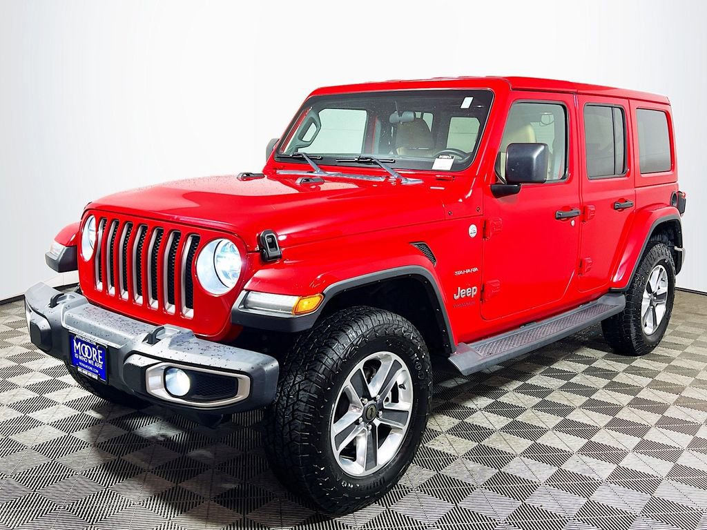 Used 2018 Jeep Wrangler Unlimited Sahara w/ Cold Weather Group image 3