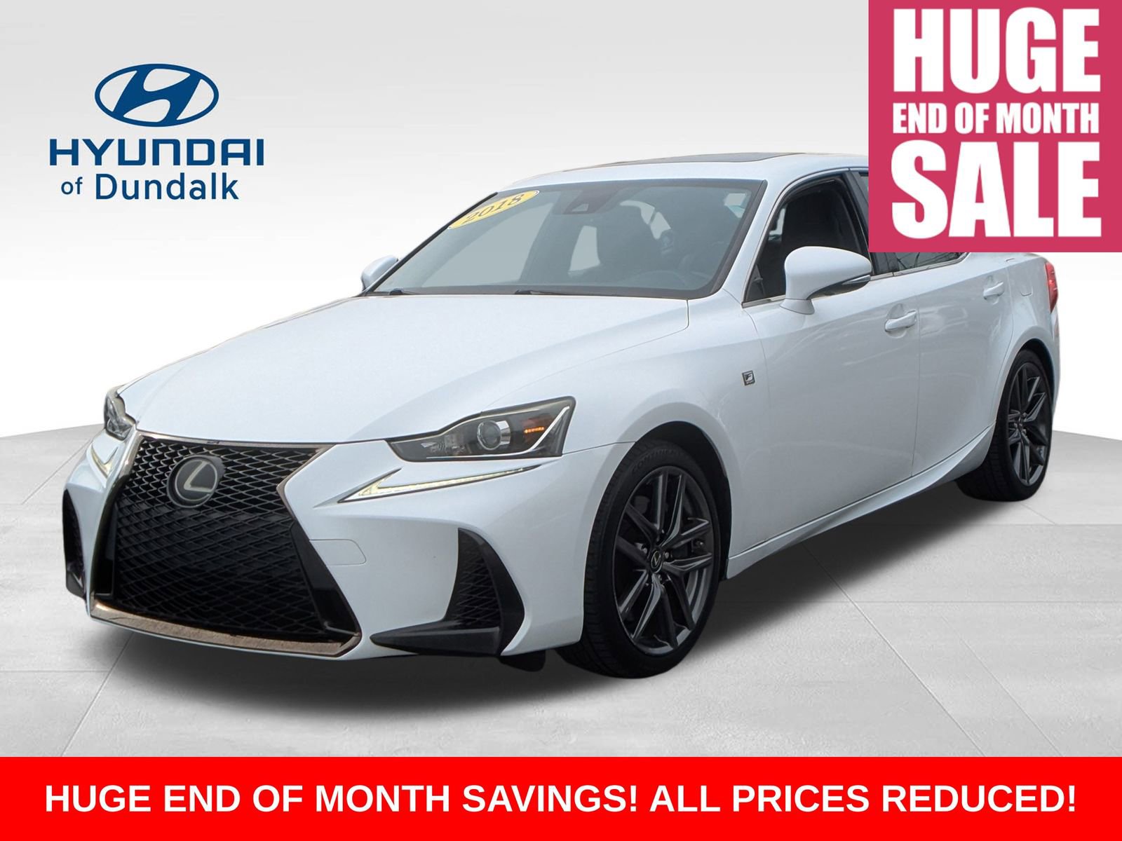 Used 2018 Lexus IS 300 F Sport w/ F Sport Package