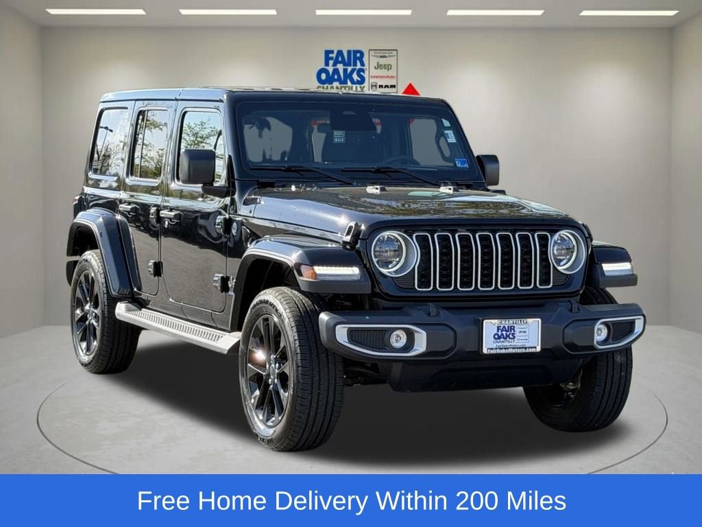 Certified 2025 Jeep Wrangler Unlimited Sahara AWD/4WD image 1