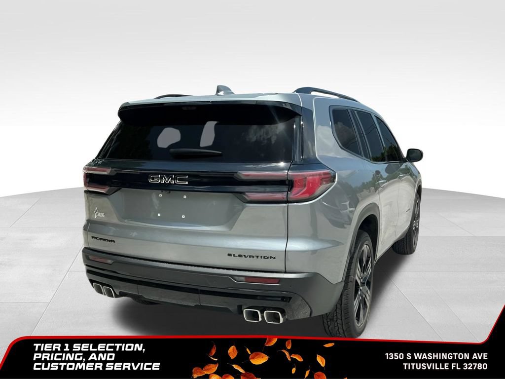 New 2026 GMC Acadia Elevation w/ Black Edition FWD image 12