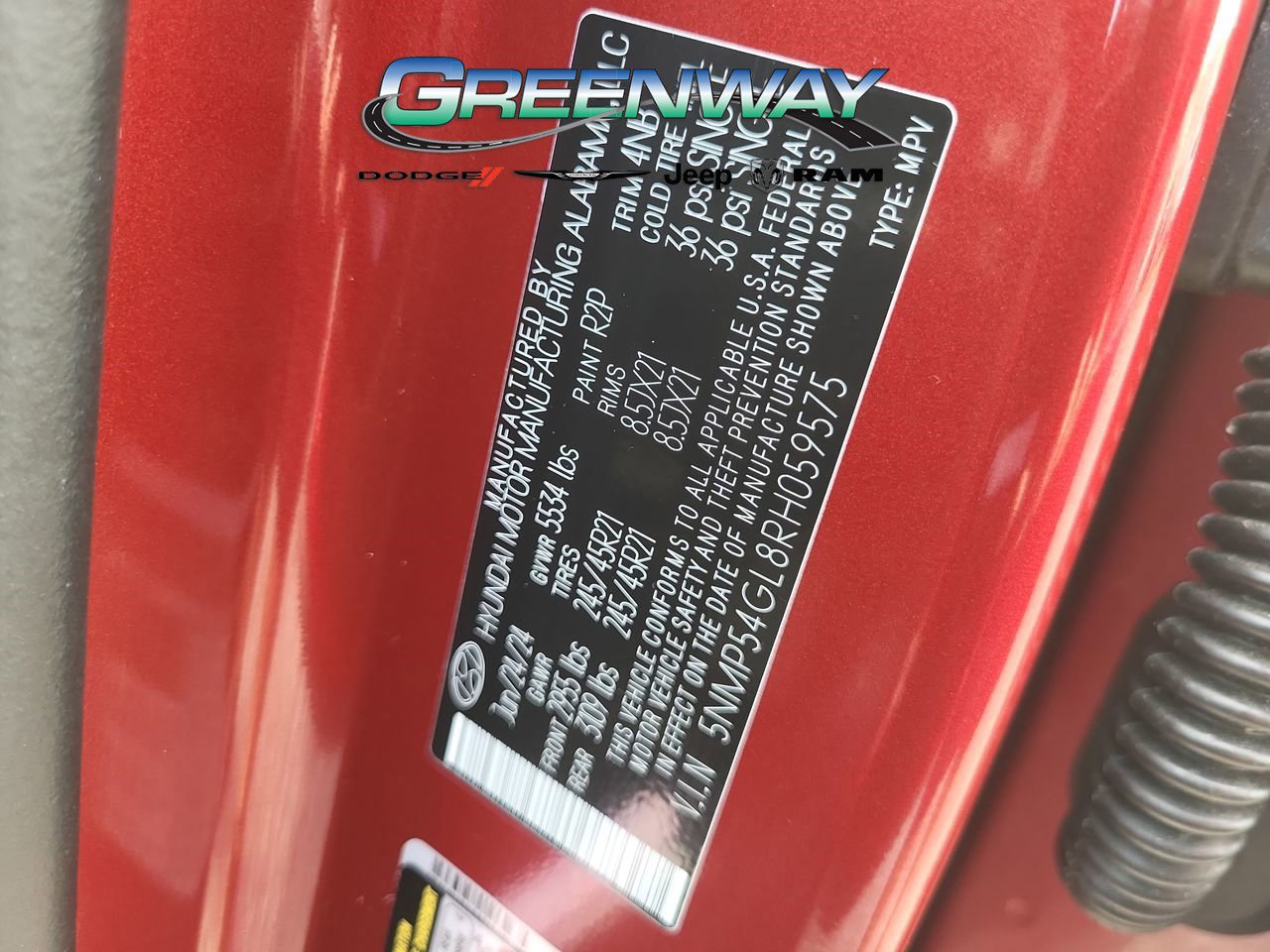 Used 2024 Hyundai Santa Fe Calligraphy image 34