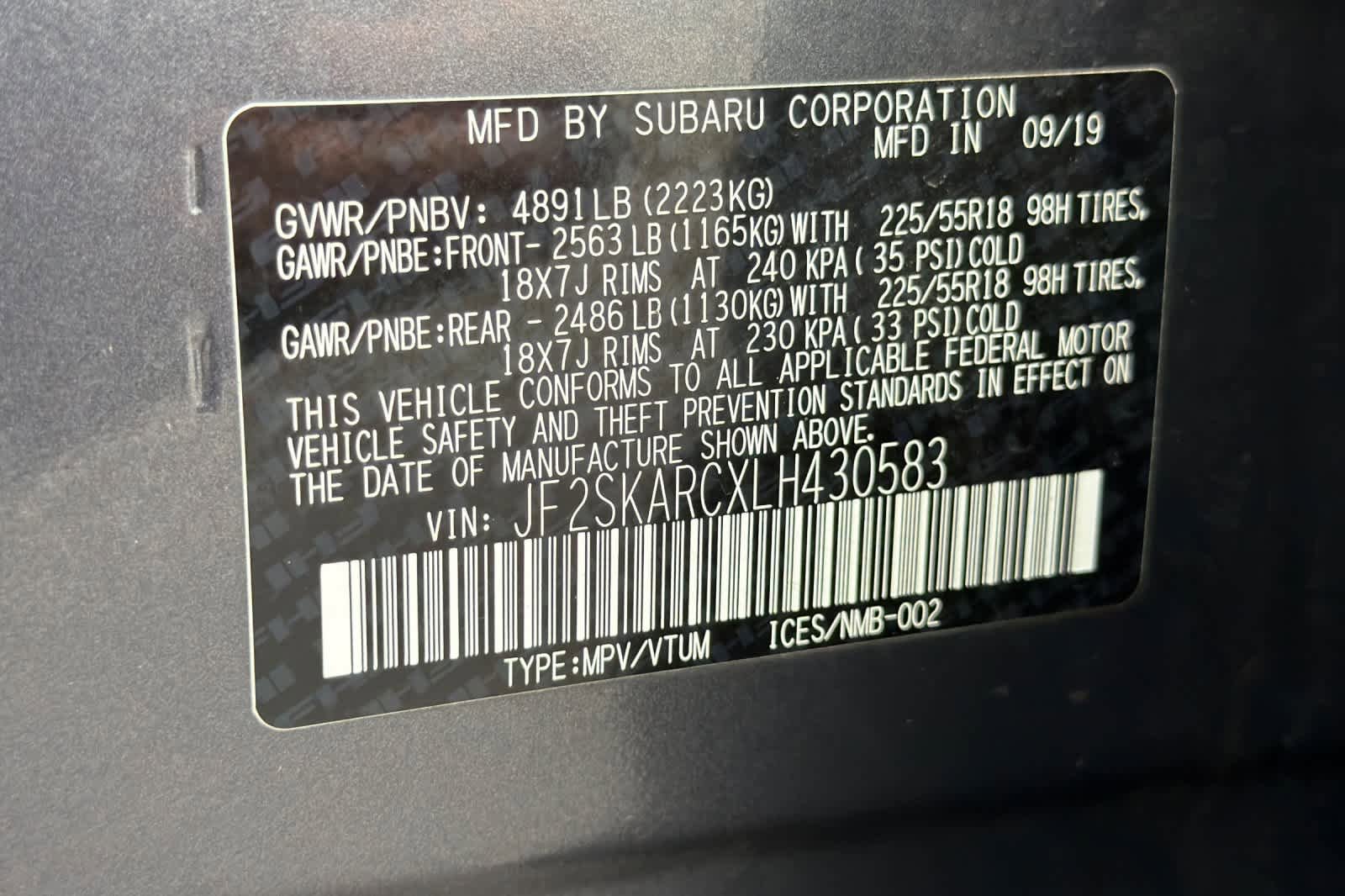 Used 2020 Subaru Forester Sport w/ Popular Package #2 AWD/4WD image 29