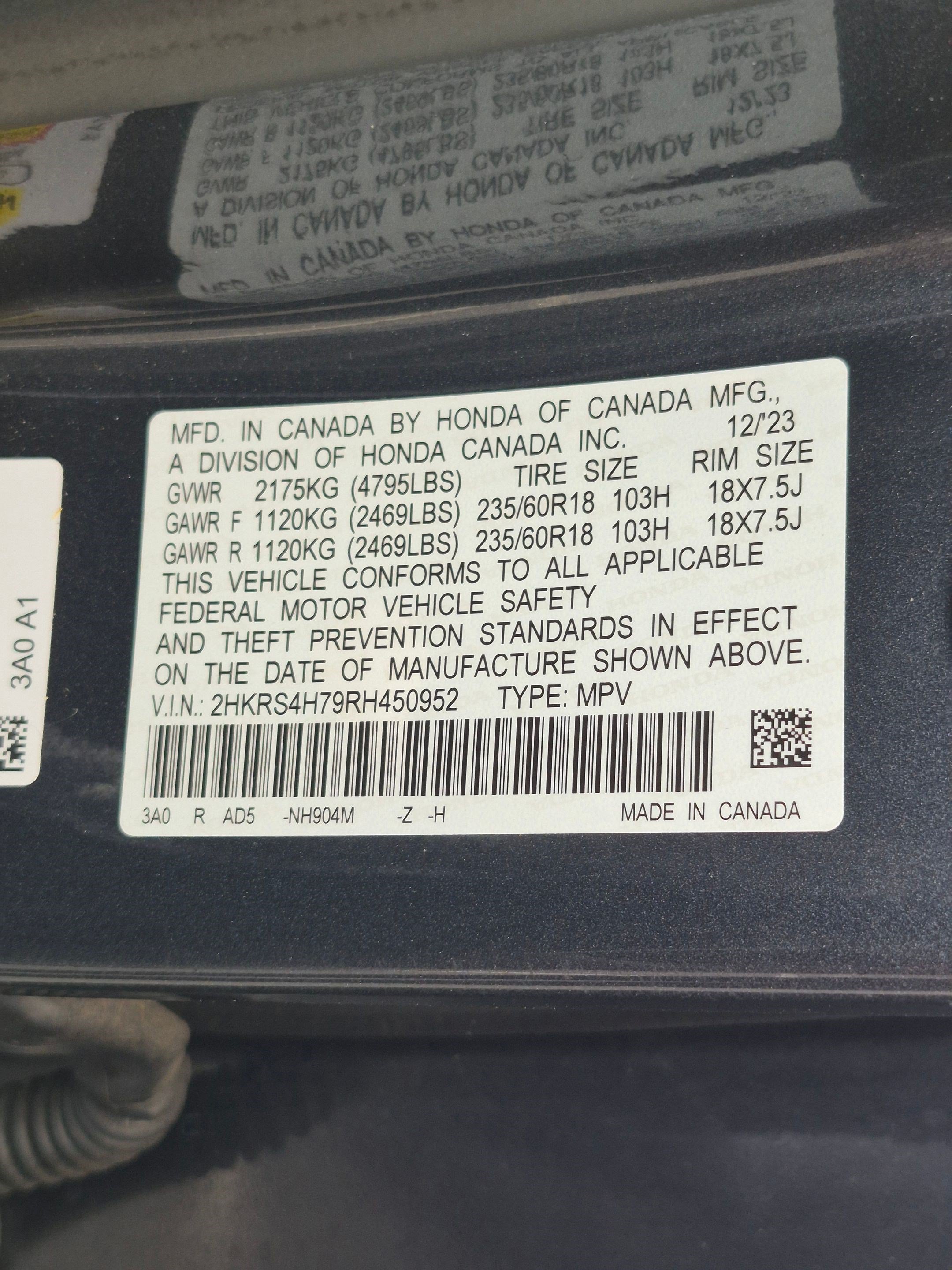 Certified 2024 Honda CR-V EX-L image 33