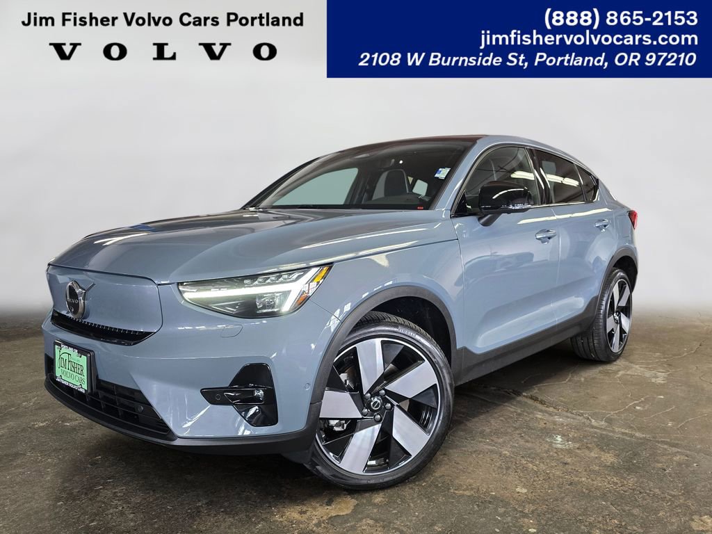 Certified 2023 Volvo C40 P8 Recharge Ultimate w/ Protection Package Premier