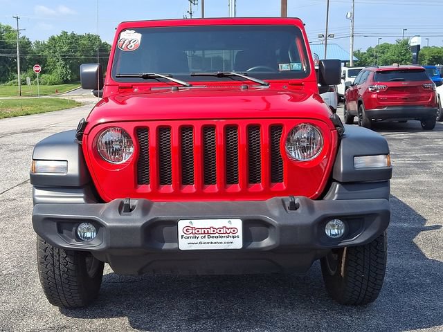 Used 2018 Jeep Wrangler Unlimited Sport S AWD/4WD video 3