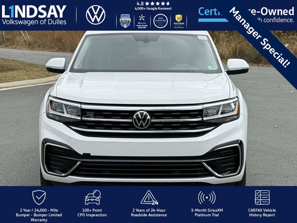 Certified 2021 Volkswagen Atlas SE w/ Panoramic Sunroof Package image 2