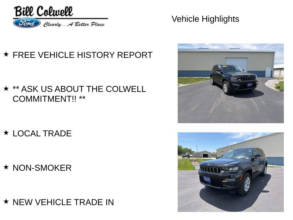 Used 2023 Jeep Grand Cherokee Limited AWD/4WD image 11