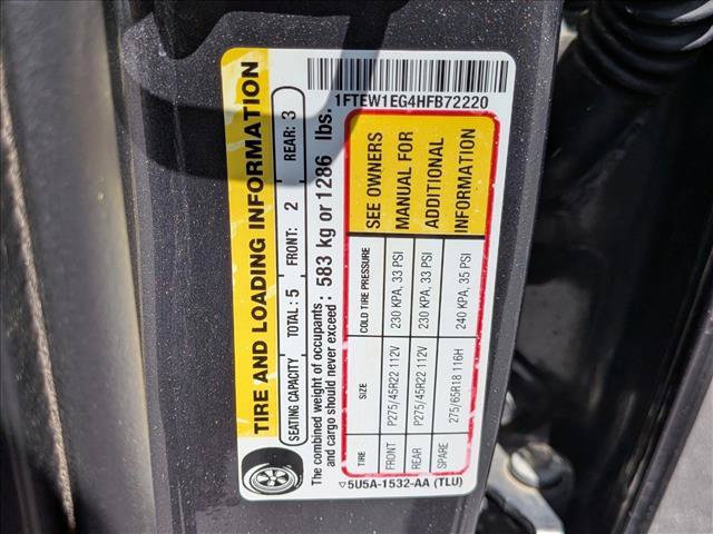 Used 2017 Ford F150 Limited w/ Trailer Tow Package AWD/4WD image 19