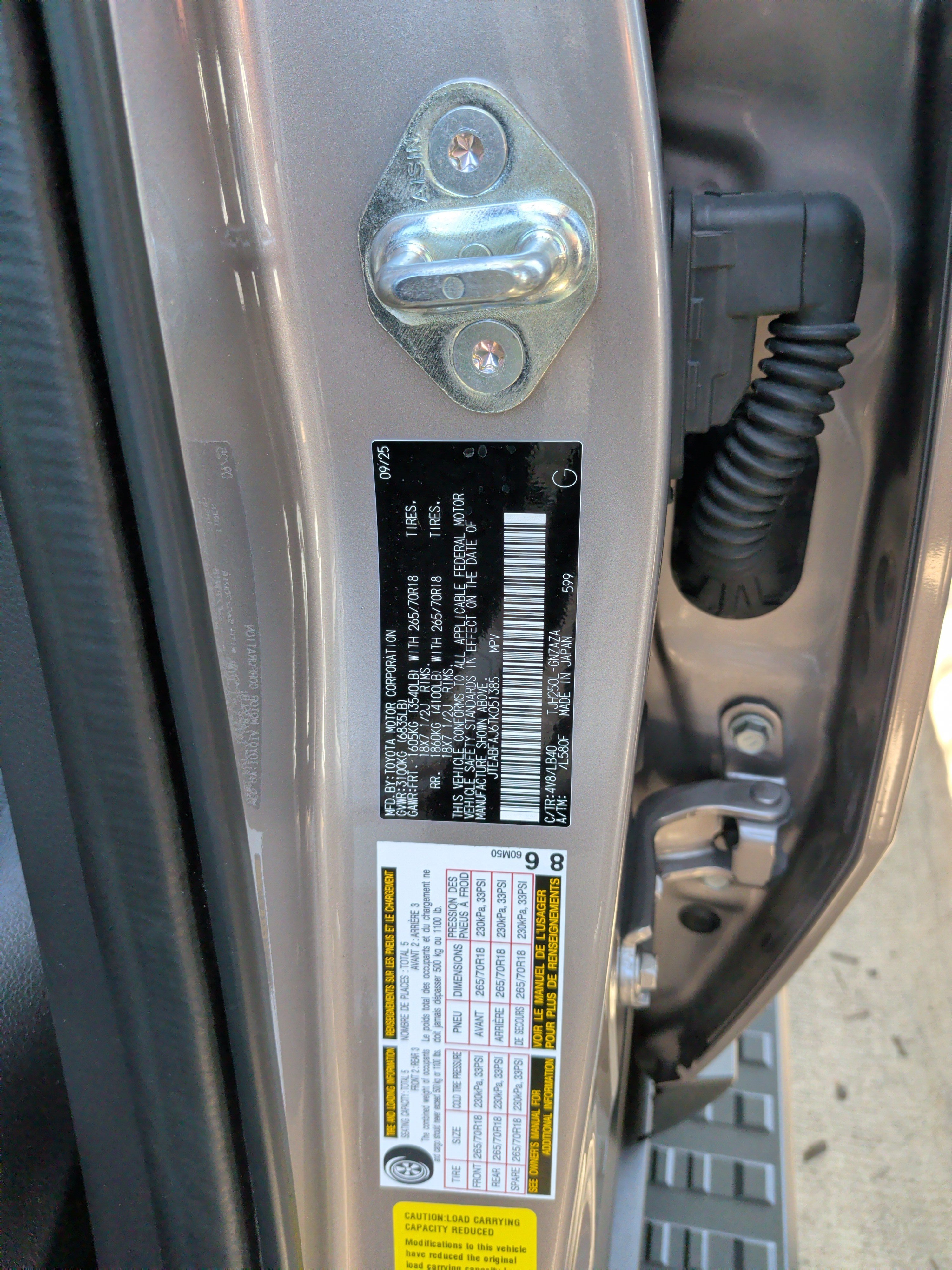 Used 2026 Toyota Land Cruiser w/ Premium Package AWD/4WD image 34