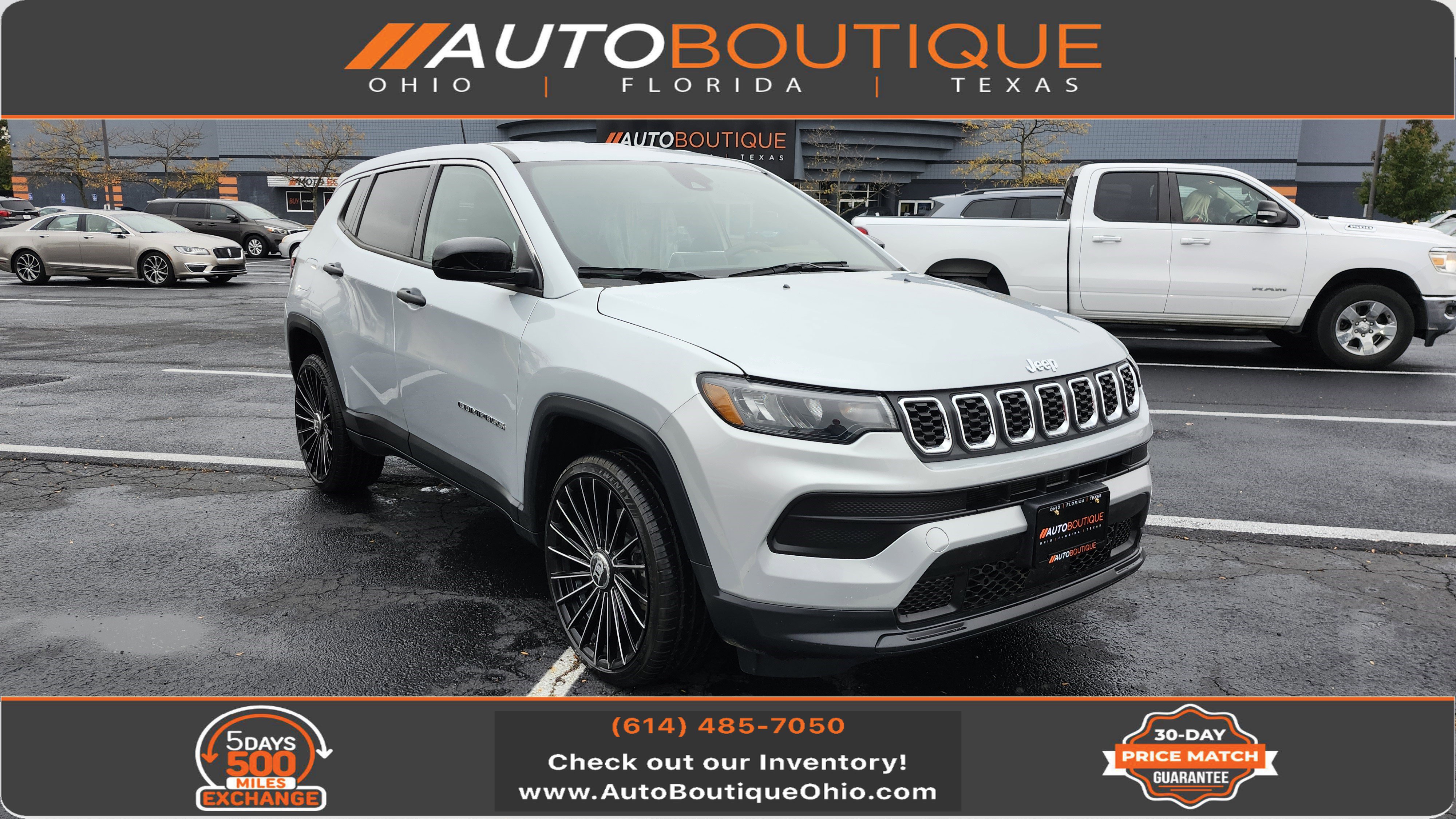 Used 2025 Jeep Compass Sport image 1