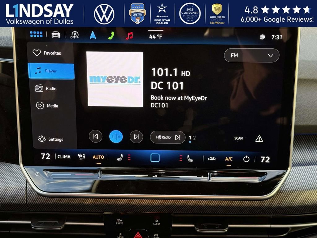 New 2026 Volkswagen Golf w/ Euro Style Package image 11