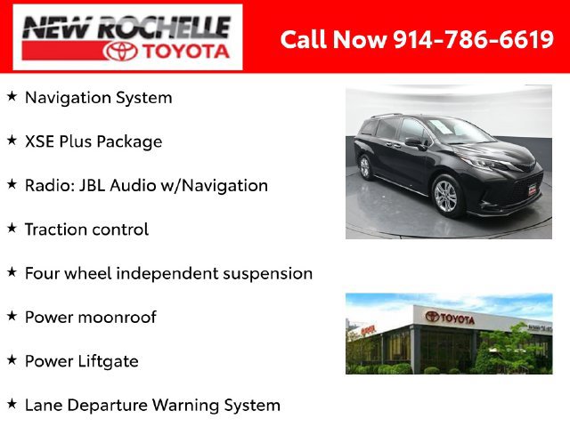 Used 2023 Toyota Sienna XSE w/ XSE Plus Package AWD/4WD image 6