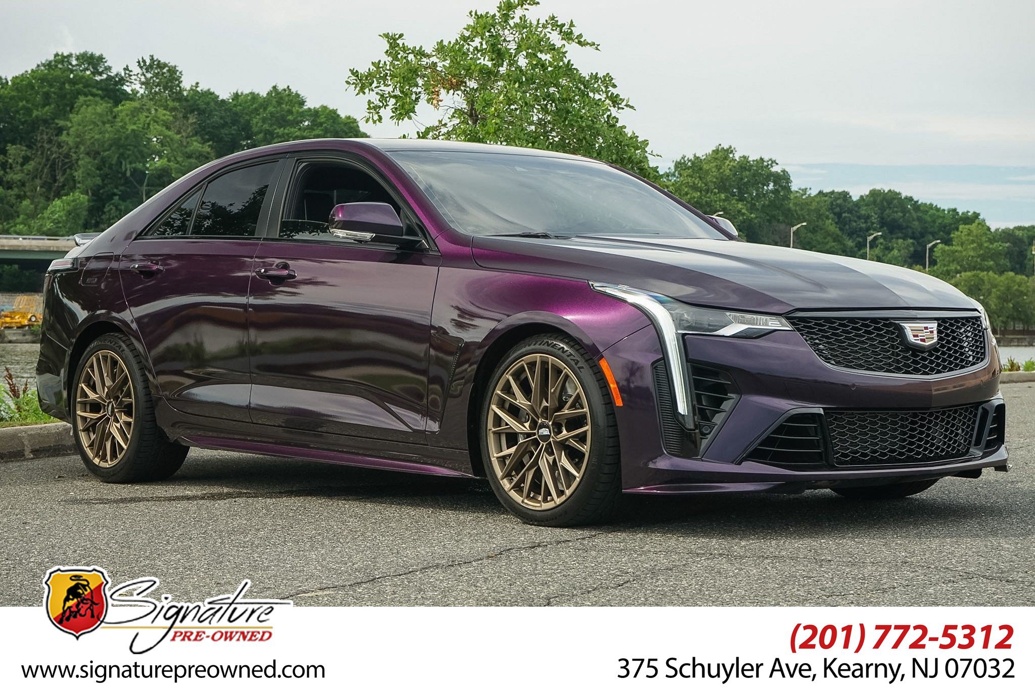 Used 2025 Cadillac CT4 V Blackwing RWD image 1