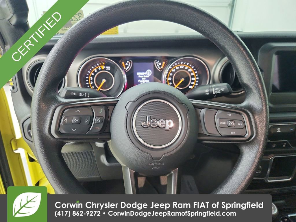 Certified 2022 Jeep Wrangler Sport AWD/4WD image 21