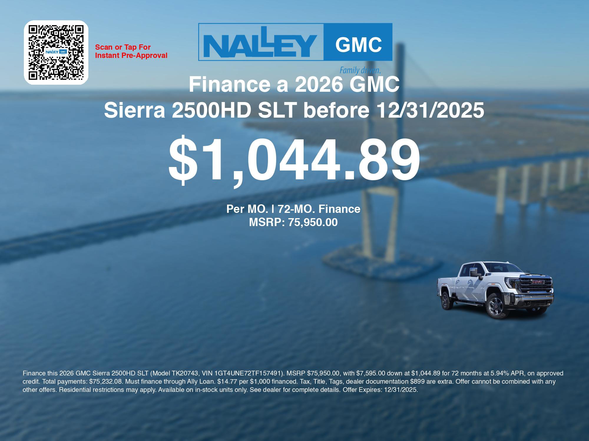 New 2026 GMC Sierra 2500 SLT image 7