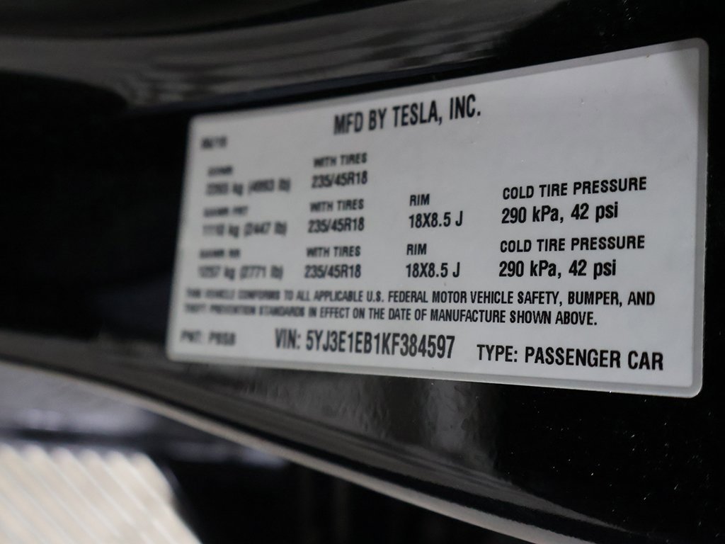 Used 2019 Tesla Model 3 Long Range image 49