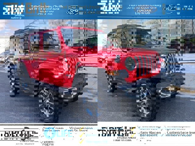 Used 2021 Jeep Wrangler Unlimited Sahara w/ Cold Weather Group image 1