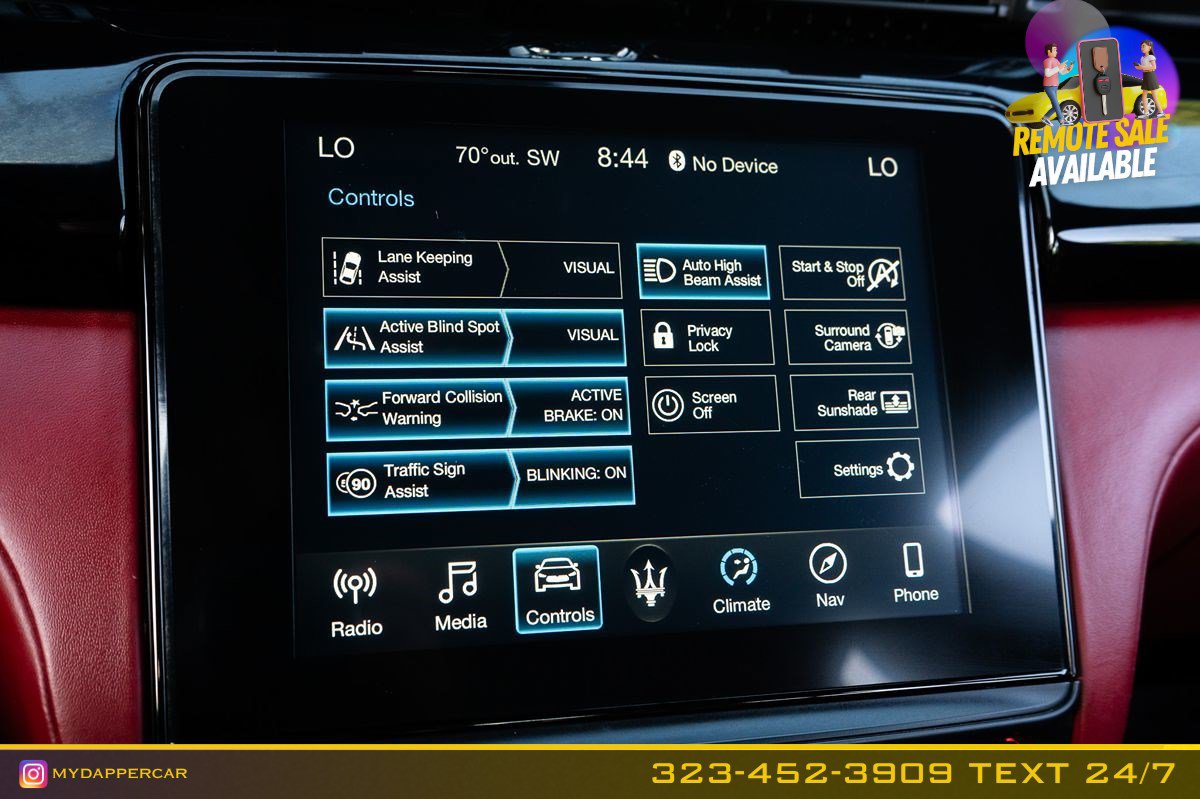 Used 2018 Maserati Quattroporte S GranLusso RWD image 34