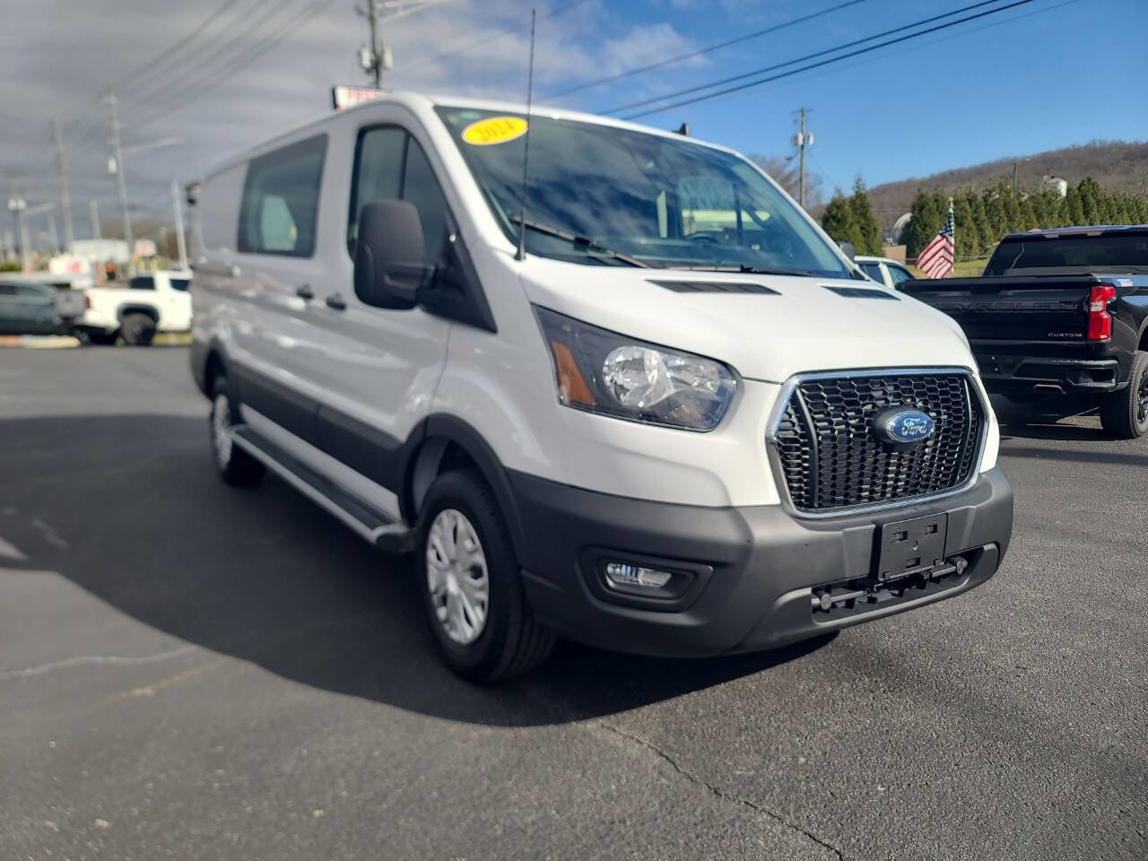 Used 2024 Ford Transit 250 250 3dr SWB Low Roof Cargo Van w/ Exterior Upgrade Package image 2