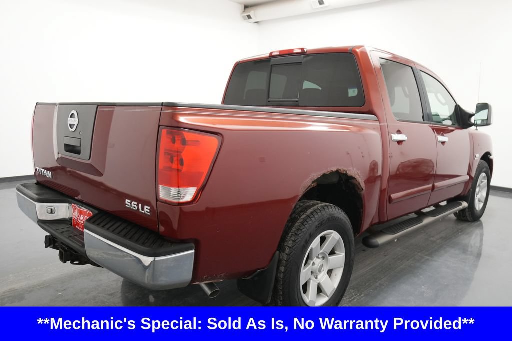 Used 2004 Nissan Titan LE w/ (SAB) Side-Airbag Pkg AWD/4WD image 8