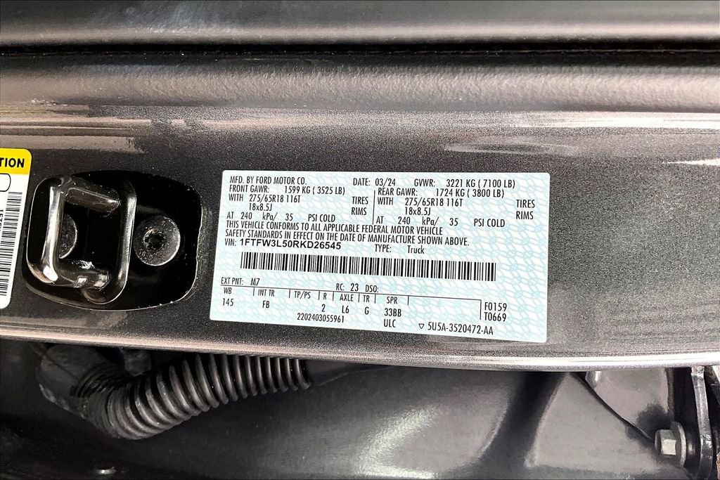 Used 2024 Ford F150 XLT w/ Equipment Group 302A MID image 6