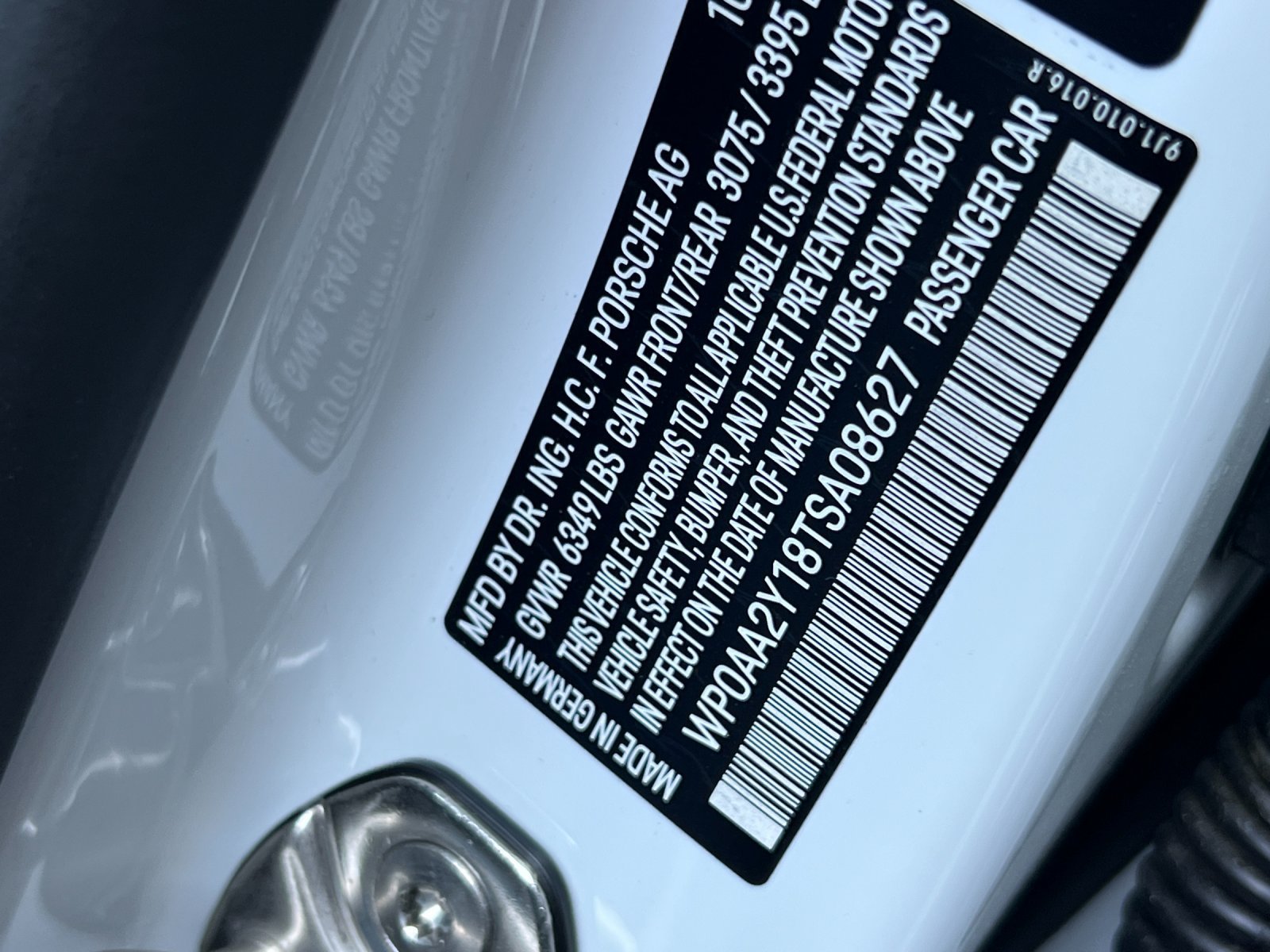 New 2026 Porsche Taycan AWD/4WD image 28