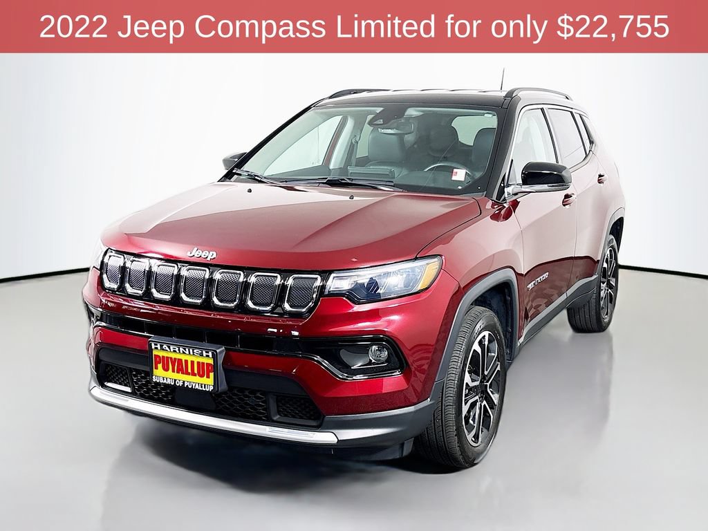 Used 2022 Jeep Compass Limited AWD/4WD image 3