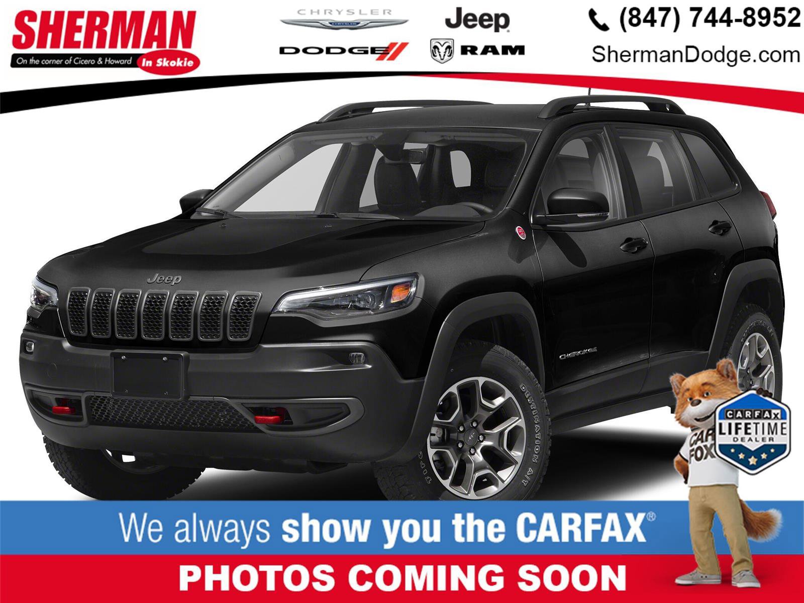 Used 2022 Jeep Cherokee Trailhawk w/ Premium Leather Package image 1