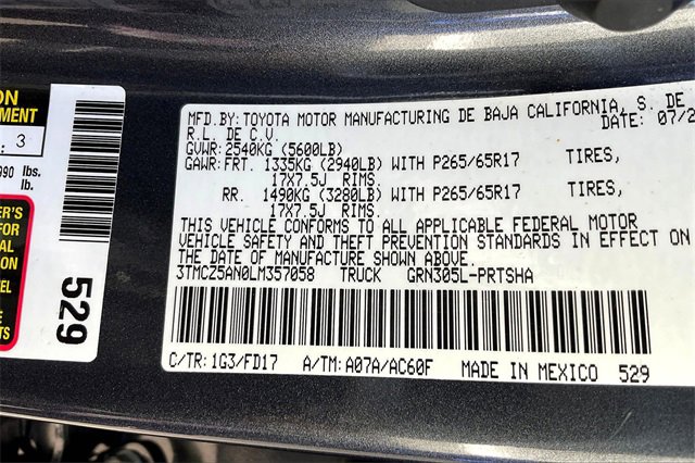 Used 2020 Toyota Tacoma TRD Sport image 31