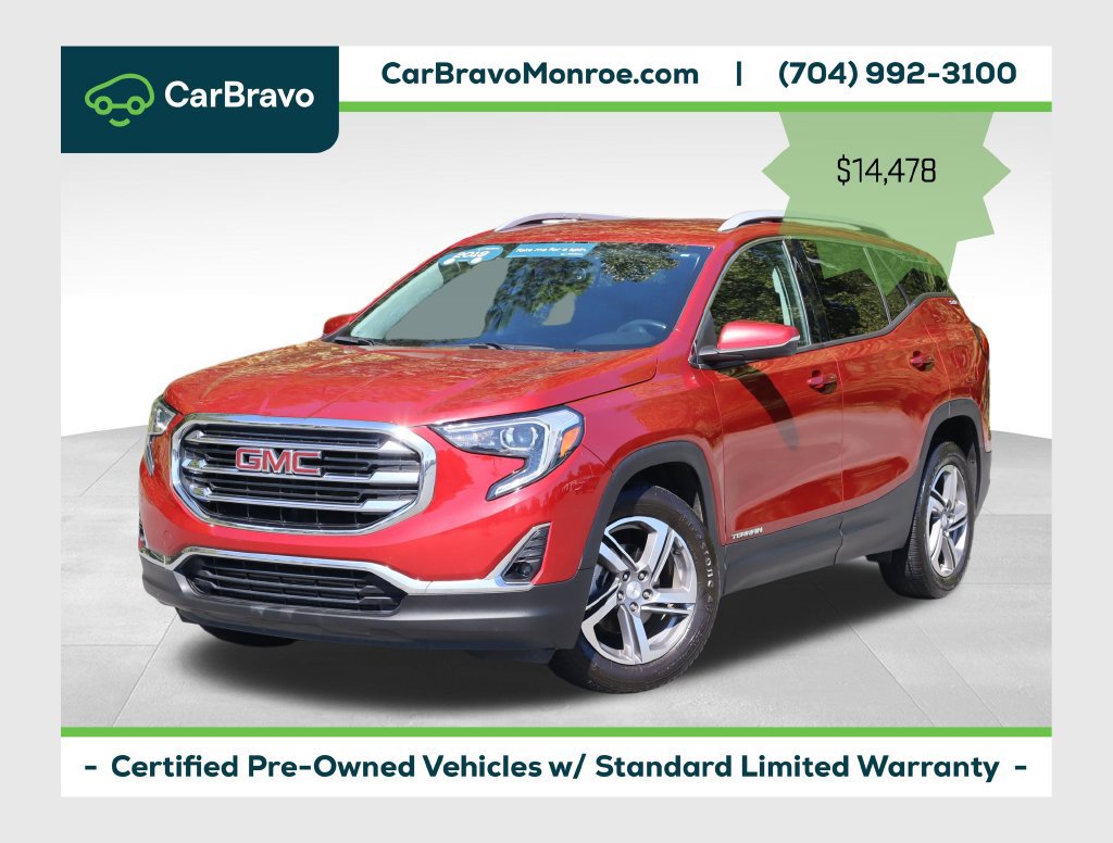 Certified 2018 GMC Terrain SLT w/ Preferred Package