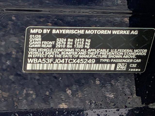 New 2026 BMW 530i xDrive w/ M Sport Package AWD/4WD image 19
