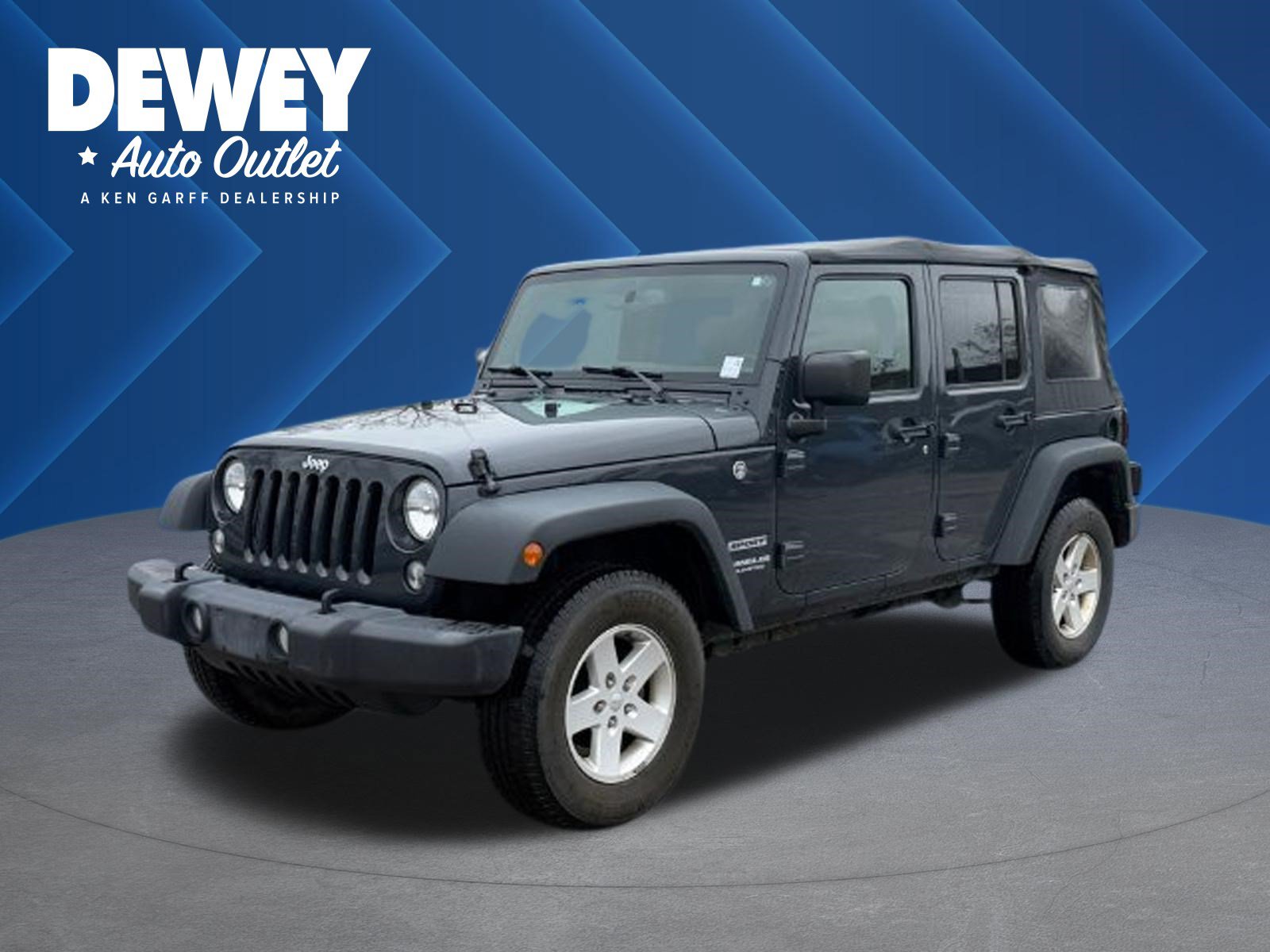 Used 2017 Jeep Wrangler Unlimited Sport w/ Quick Order Package 23S AWD/4WD image 1