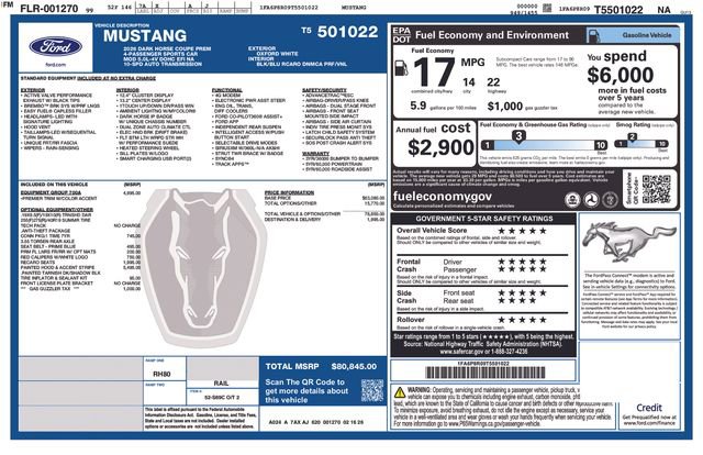 New 2026 Ford Mustang Dark Horse image 4