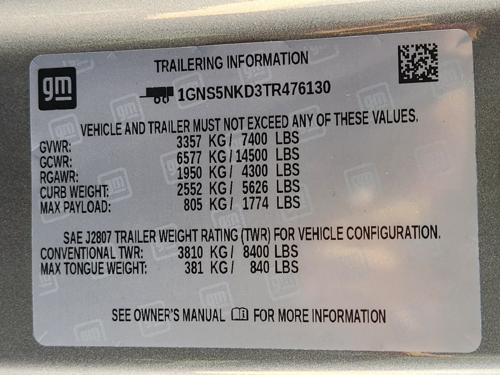 New 2026 Chevrolet Tahoe LT w/ Comfort Package RWD image 8