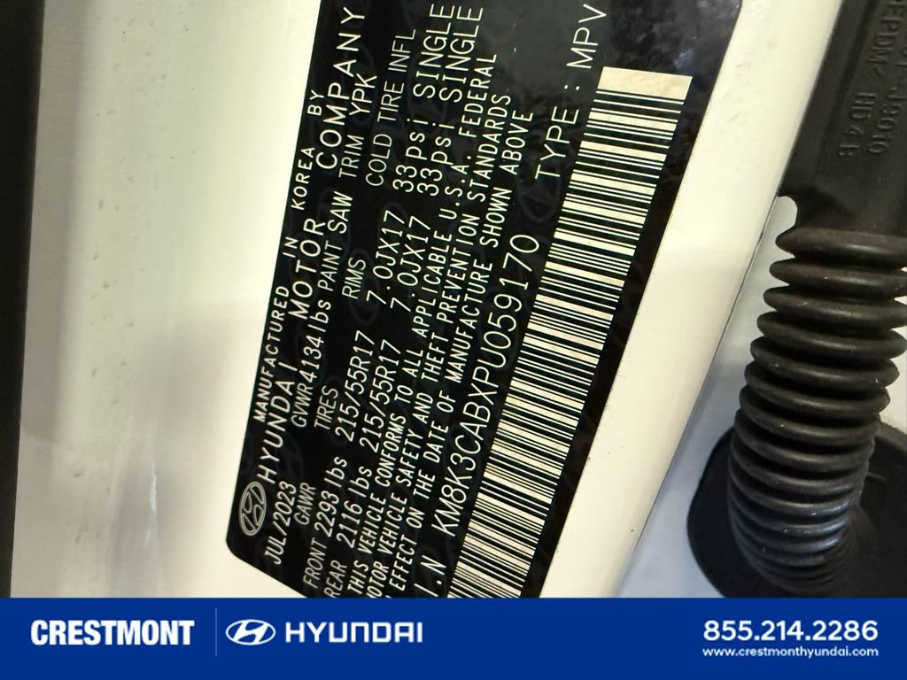 Used 2023 Hyundai Kona SEL w/ Convenience Package image 45