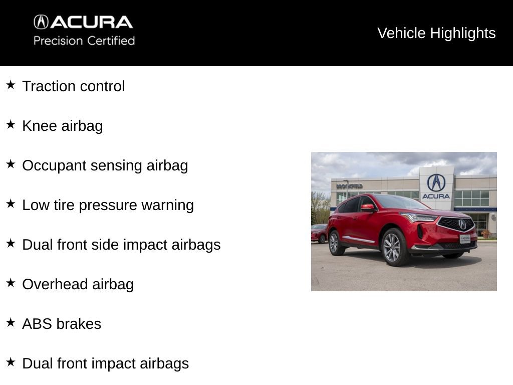 Certified 2024 Acura RDX w/ Technology Package AWD/4WD image 9