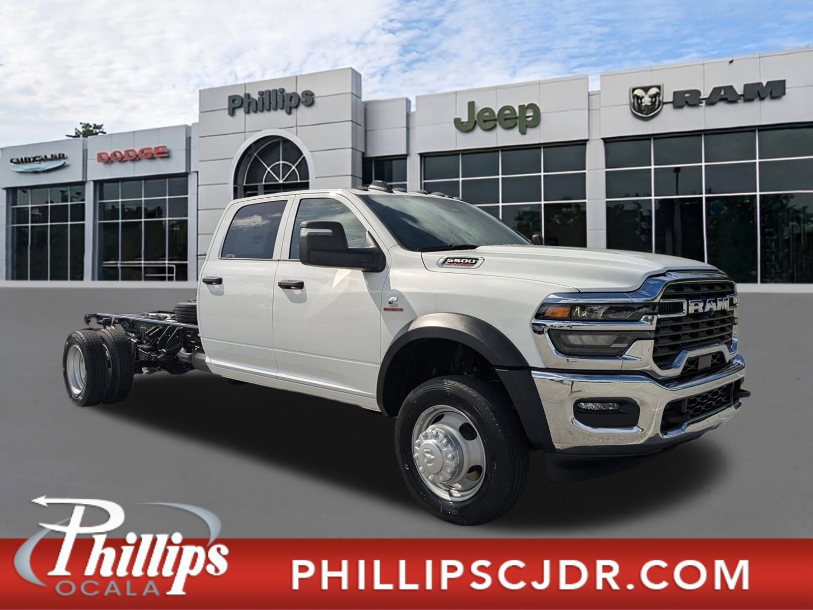 New 2026 RAM 5500 Tradesman w/ Chrome Appearance Group