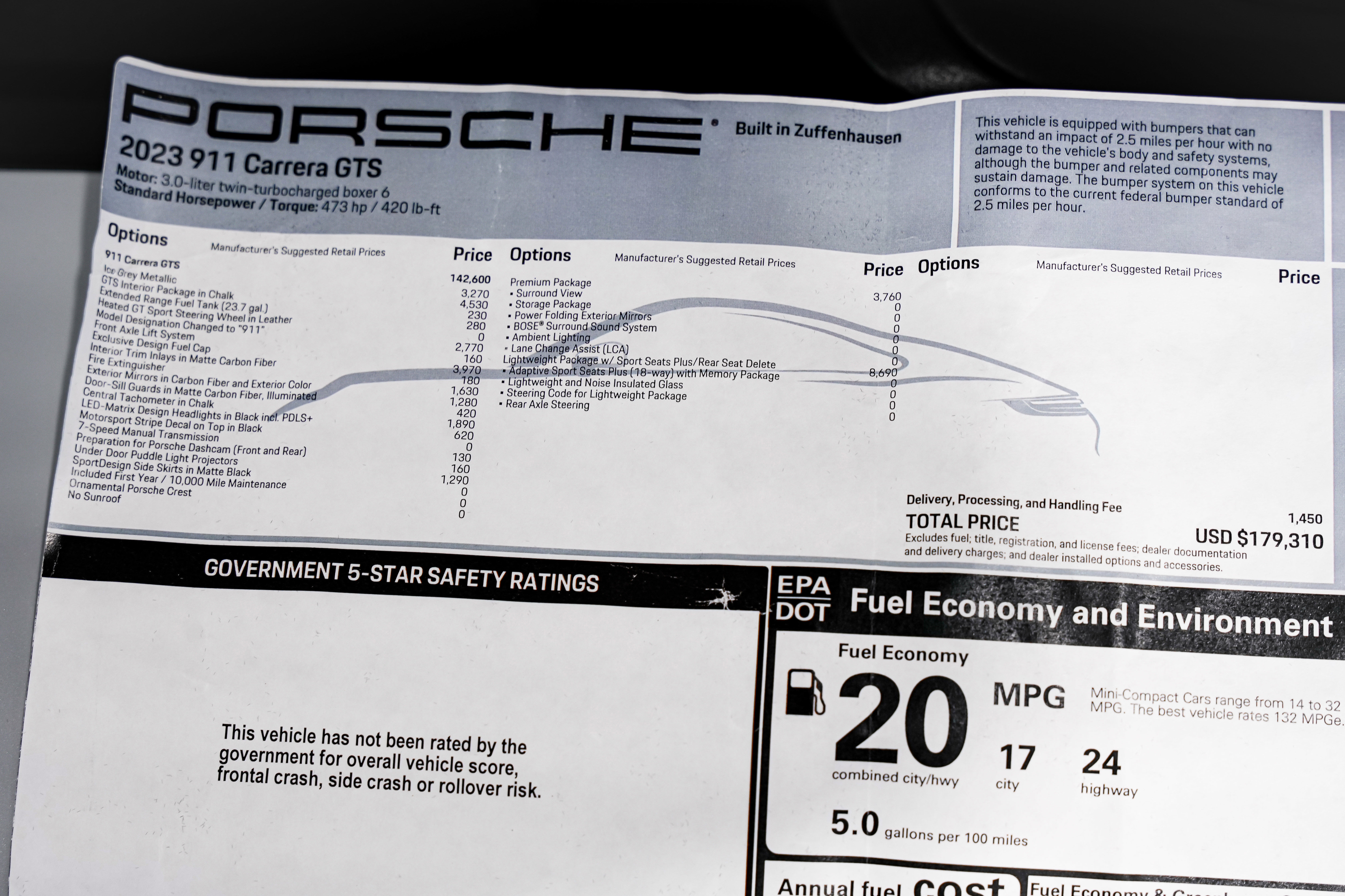 Used 2023 Porsche 911 Carrera GTS image 2