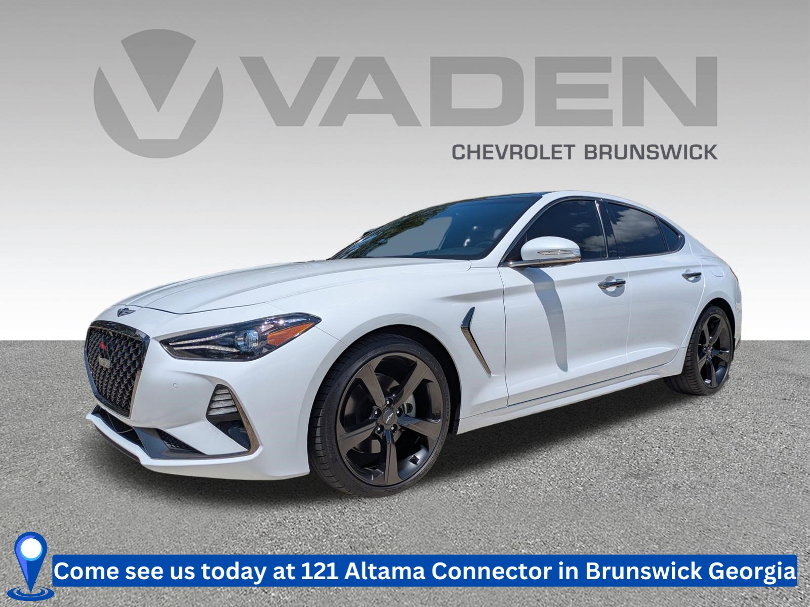 Used 2019 Genesis G70 2.0T Advanced w/ Sport Package RWD image 1