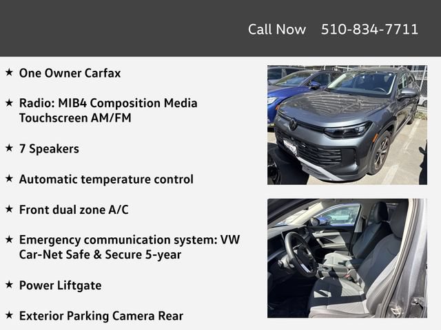 Used 2025 Volkswagen Tiguan SE AWD/4WD image 4