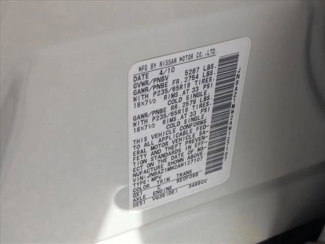 Used 2010 Nissan Murano SL w/ Leather Pkg image 25