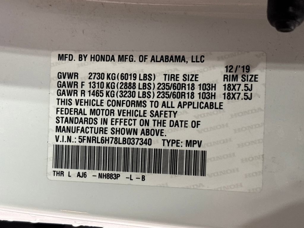 Used 2020 Honda Odyssey EX-L image 69