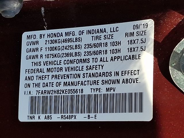 Used 2019 Honda CR-V EX-L image 28