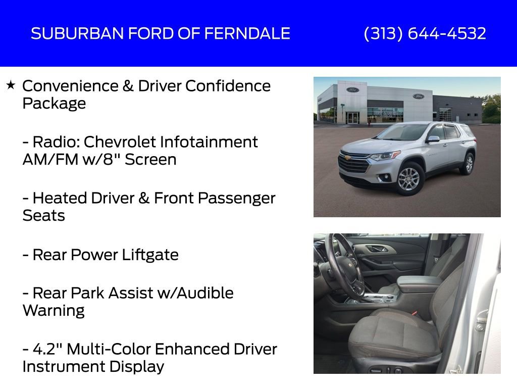 Used 2019 Chevrolet Traverse LT image 9