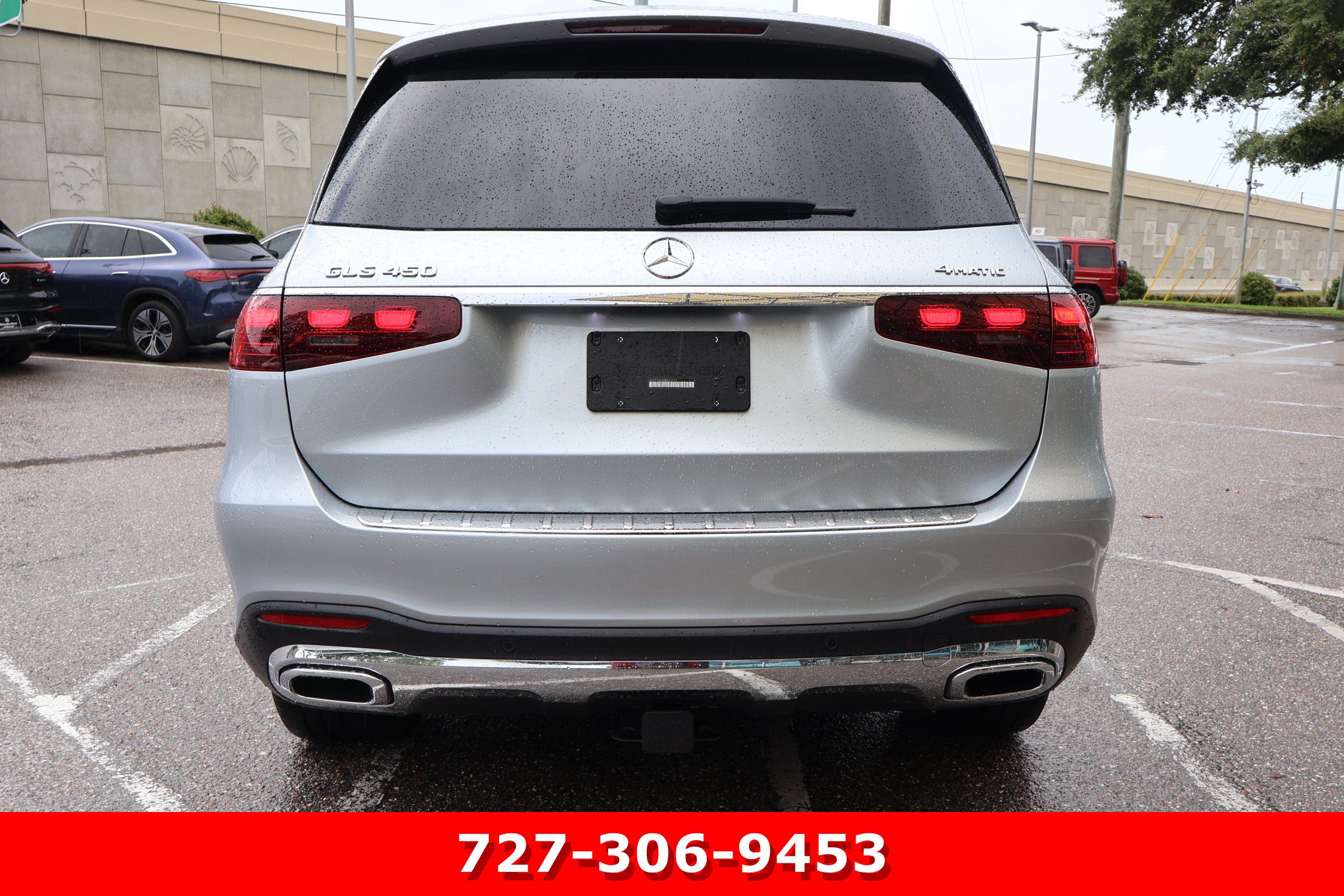 Certified 2025 Mercedes-Benz GLS 450 4MATIC w/ AMG Line Exterior image 8