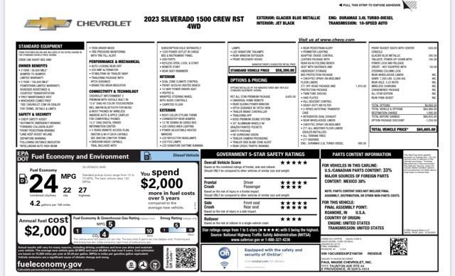 Used 2023 Chevrolet Silverado 1500 RST w/ RST All Star Premium Package image 14