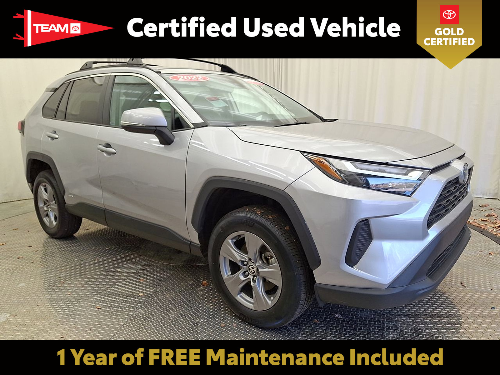 Certified 2022 Toyota RAV4 XLE